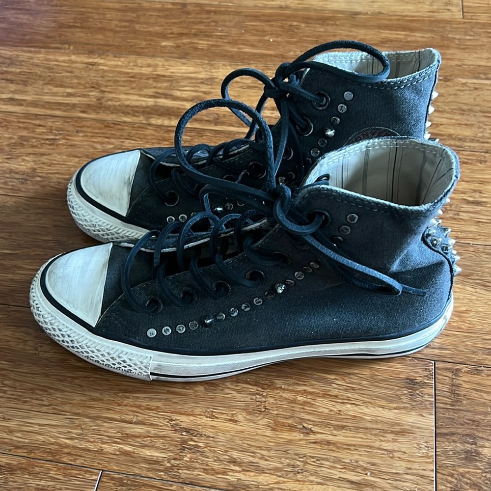 JOHN VARVATOS x CONVERSE STUDDED SNEAKERS